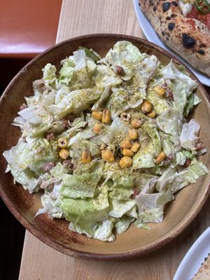 Caesar salad  at Purezza Camden in London