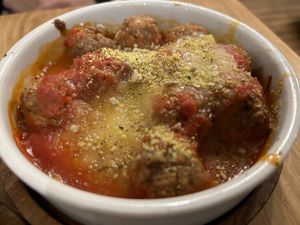 Meat balls   at Purezza Camden in London