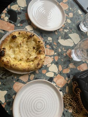 Garlic Sourdough   at Purezza Camden in London