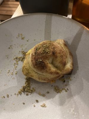 The last doughball of 3  at Purezza Camden in London