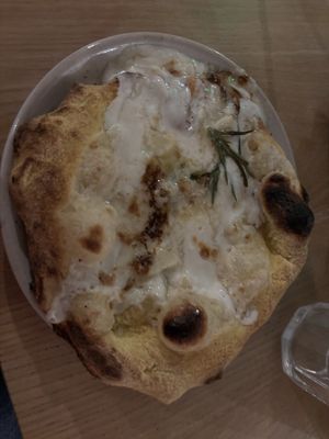 The Camembert sourdough starter   at Purezza Camden in London