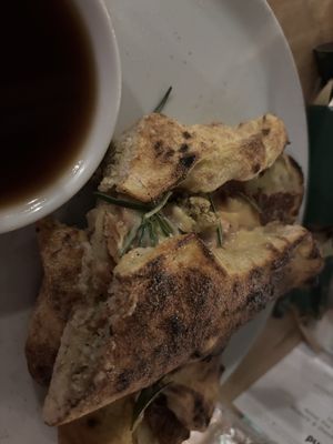  Carvery calzone with gravy 😋  at Purezza Camden in London