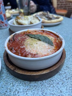 Parmigiana #Veganuary at Purezza Camden in London
