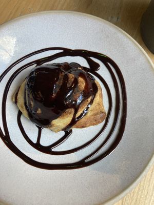 Nutella doughball  at Purezza Camden in London