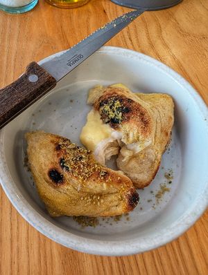 Dough bomb at Purezza Camden in London