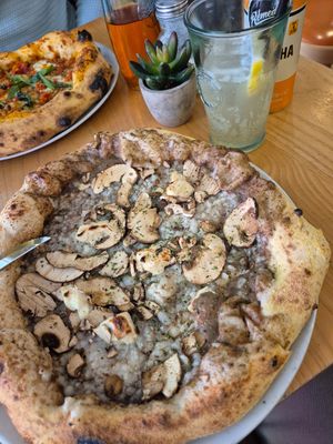 Black Truffle Pizza at Purezza Camden in London