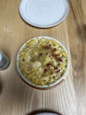 Mac and cheese  at Purezza Camden in London