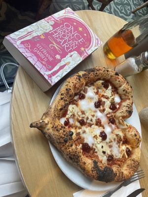 4 cheese pizza   at Purezza Camden in London