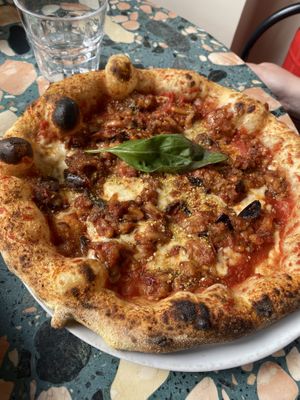 Pepperoni party  at Purezza Camden in London