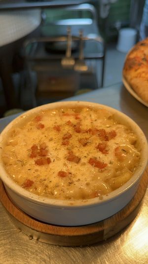 So cheesy 😍  at Purezza Camden in London