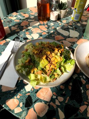 Caesar salad at Purezza Camden in London