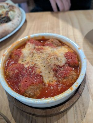 Meatballs at Purezza Camden in London