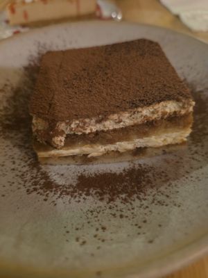 Very tasty Tiramisu at Purezza Camden in London