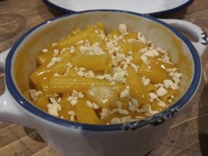 Mac and cheese at Purezza Camden in London