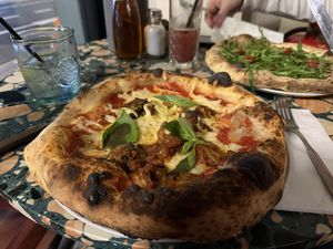 Parmigiana party   at Purezza Camden in London