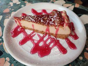 Cheesecake at Purezza Camden in London
