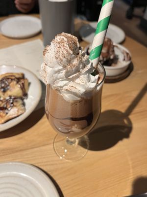 Rhythm 108 milkshake   at Purezza Camden in London