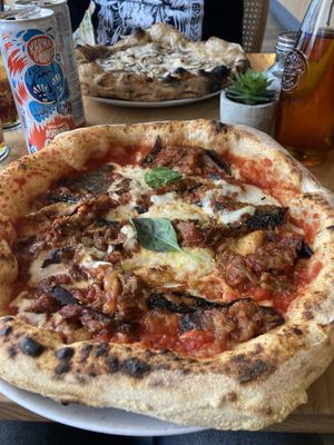 Something parmegiana (with eggplant)  at Purezza Camden in London