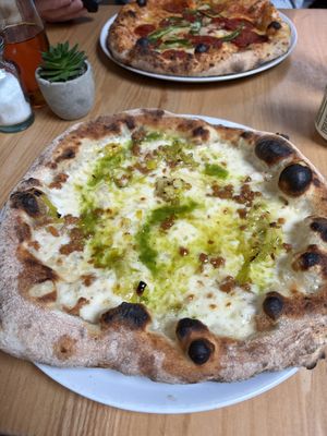 Fennel sausage? Where…..  at Purezza Camden in London