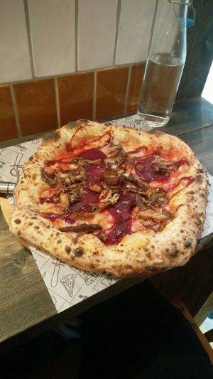 Fumosa pizza at Purezza Camden in London