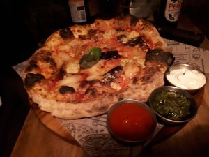 Parmigiana Party, Pizza Awards 2018 winner at Purezza Camden in London