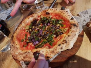 Pesto manifesto at Purezza Camden in London