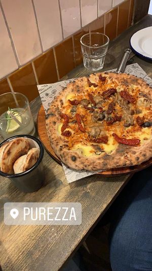Pizza!!!! at Purezza Camden in London