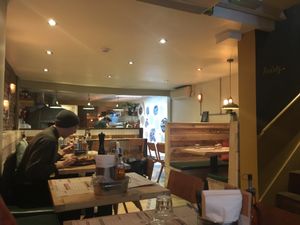 Nice, homely interior (nice lighting) at Purezza Camden in London