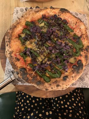 The best pizza I’ve ever had!  at Purezza Camden in London