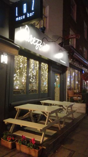 Outside at Purezza Camden in London