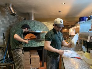 Fire cave at Purezza Camden in London