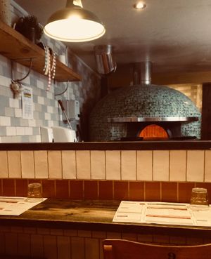 Look at that oven at Purezza Camden in London