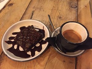 Brownie  at Purezza Camden in London