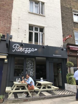 The entrance at Purezza Camden in London