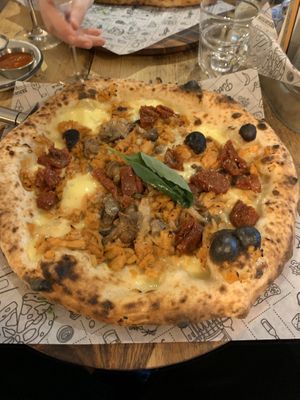 Pizza at Purezza Camden in London