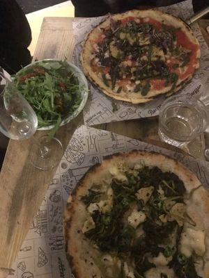 Best vegan pizza I’ve ever had  at Purezza Camden in London