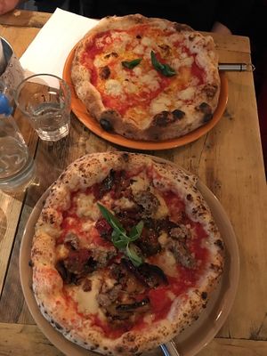 best pizza i’ve ever had for sure at Purezza Camden in London