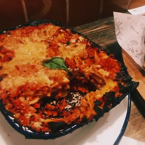 Lasagna must try at Purezza Camden in London