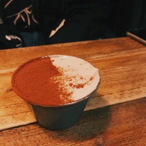 Vegan Tiramisu at Purezza Camden in London
