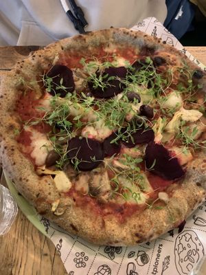 Beetroot at Purezza Camden in London