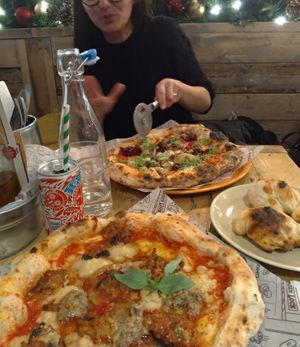 Parmigiana Party and dough balls at Purezza Camden in London