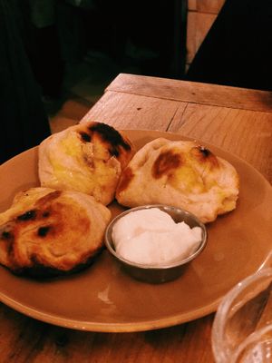 Dough balls, heaven in my mouth!  at Purezza Camden in London