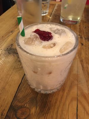 Panna cotta at Purezza Camden in London