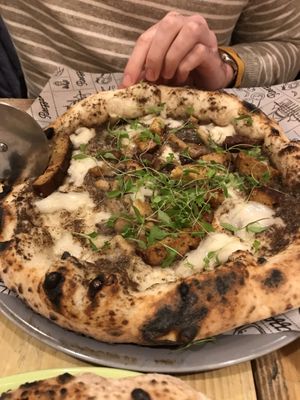 Best pizza EVER at Purezza Camden in London