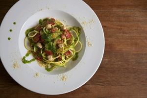 Zucchini Spaghetti  at The Plant Kingdom in Paleo Faliro