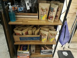Fruit Bound Bars (vegan) for sale at Basecamp Coffee House in Chiang Mai