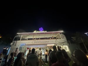 Night life  at Gelatissimo in Palm Beach