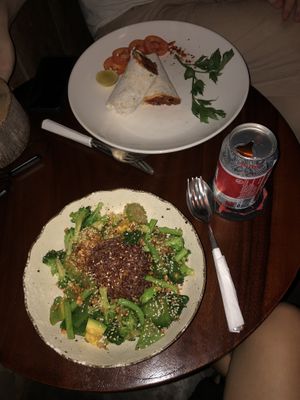 food  at Crane  in Siem Reap