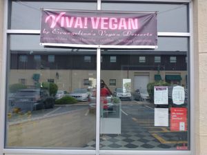 Front of house at Evangelina's Vegan Desserts  in Newark