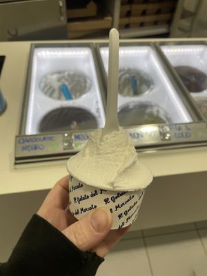 White melon  at Il Gelato del Mercato in Tenerife